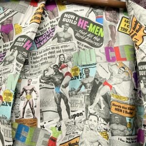 Martin Greenfield Blazer Mens 40R Blue Plaid Bodybuilding Lined USA Arnold